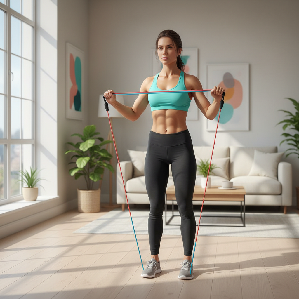 Resistance Bands Lifestyle Photo